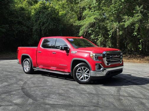 Red 2021 GMC Sierra 1500 SLT
