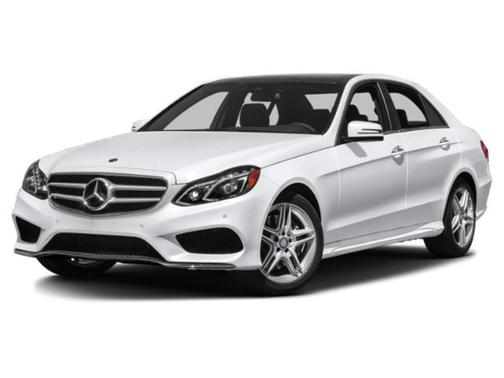 Blue 2015 Mercedes-Benz E-Class 4MATIC Sedan
