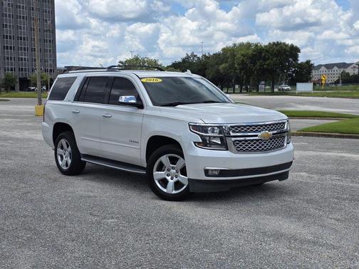 White 2016 Chevrolet Tahoe LTZ
