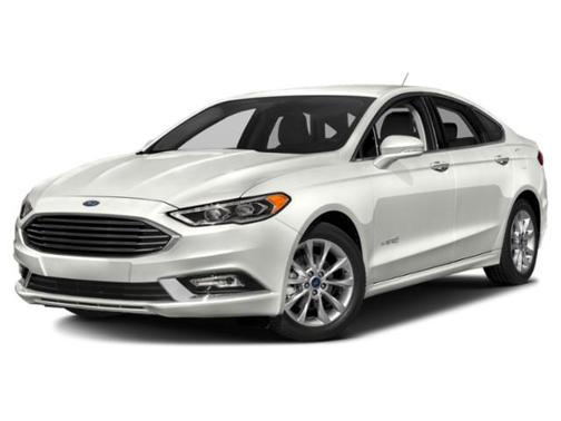 White 2018 Ford Fusion Hybrid SE