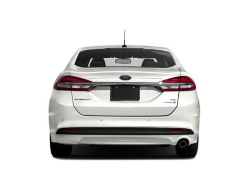 White 2018 Ford Fusion Hybrid SE