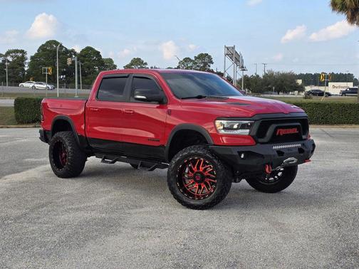 Red 2019 RAM 1500 Rebel Truck