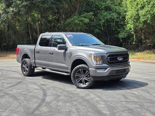 Grey 2021 Ford F-150 XLT