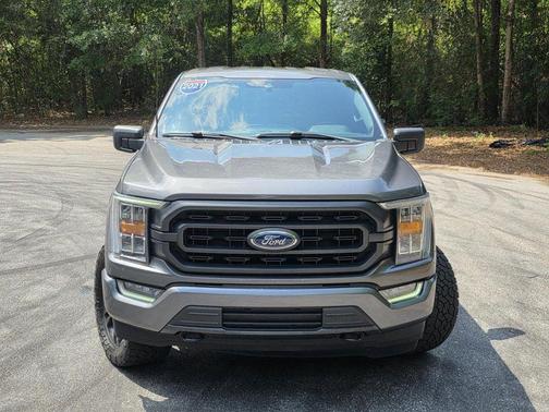 Grey 2021 Ford F-150 XLT