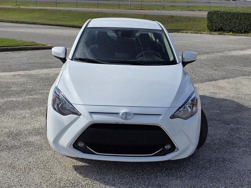 White 2020 Toyota Yaris Sedan LE
