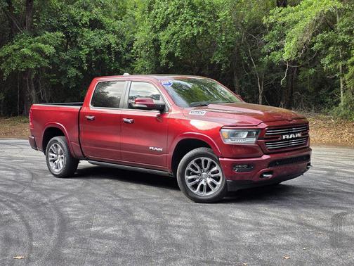 Red 2021 RAM 1500 Laramie