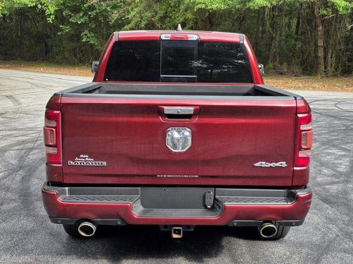Red 2021 RAM 1500 Laramie
