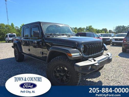 Black Clearcoat 2024 Jeep Gladiator Willys