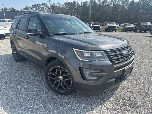 MAGNETIC METALLIC 2017 Ford Explorer sport