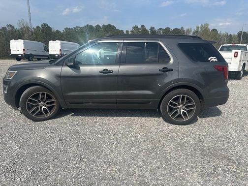 MAGNETIC METALLIC 2017 Ford Explorer sport