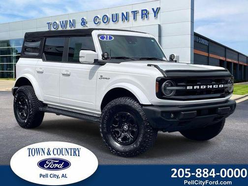 OXFORD WHITE 2021 Ford Bronco Outer Banks