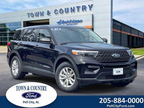 AGATE BLACK METALLIC 2021 Ford Explorer Base