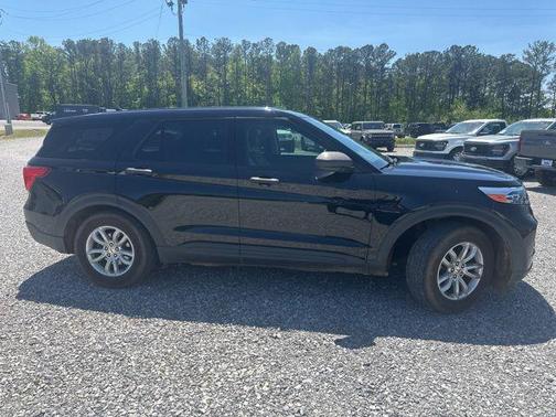 AGATE BLACK METALLIC 2021 Ford Explorer Base