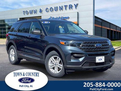 STONE BLUE METALLIC 2022 Ford Explorer XLT