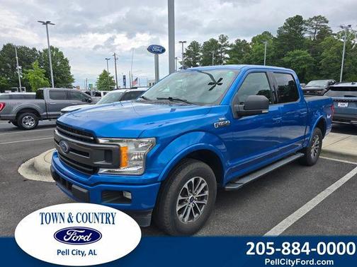 VELOCITY BLUE 2019 Ford F-150 XLT