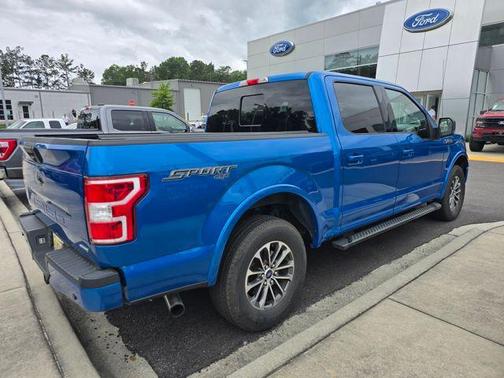 VELOCITY BLUE 2019 Ford F-150 XLT
