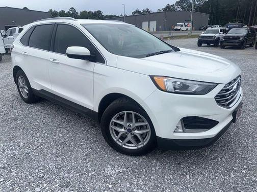 STAR WHITE 2021 Ford Edge SEL