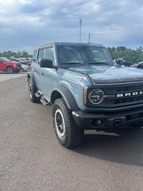 AZURE GRAY MET TRI-COAT 2024 Ford Bronco Black Diamond