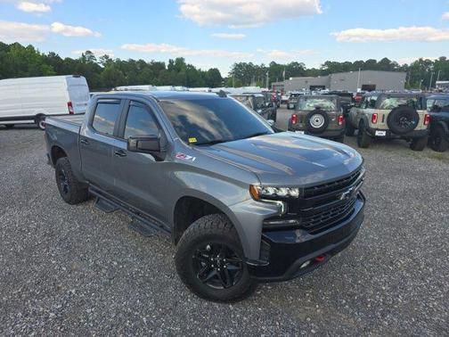 Satin Steel Metallic 2021 Chevrolet Silverado 1500 LT Trail Boss