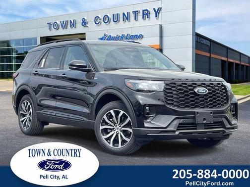 AGATE BLACK METALLIC 2026 Ford Explorer ST-Line