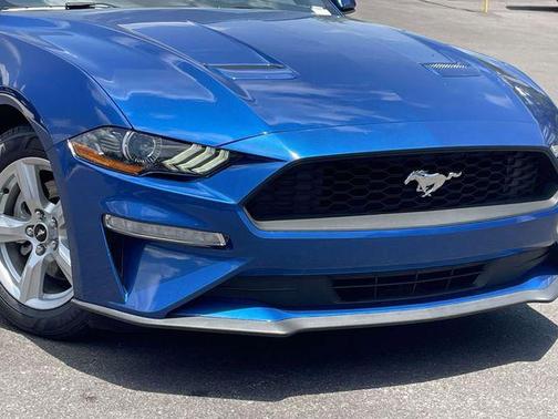 LIGHTNING BLUE METALLIC 2018 Ford Mustang EcoBoost