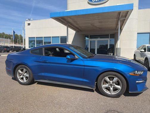 LIGHTNING BLUE METALLIC 2018 Ford Mustang EcoBoost