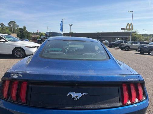 LIGHTNING BLUE METALLIC 2018 Ford Mustang EcoBoost