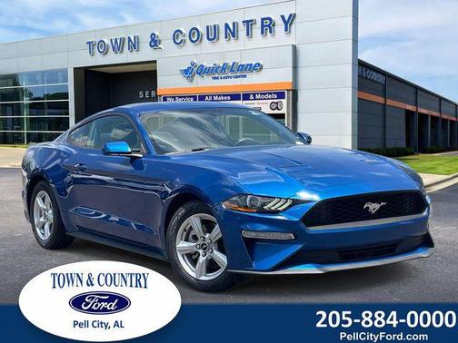 LIGHTNING BLUE METALLIC 2018 Ford Mustang EcoBoost