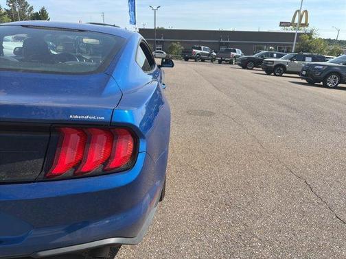 LIGHTNING BLUE METALLIC 2018 Ford Mustang EcoBoost