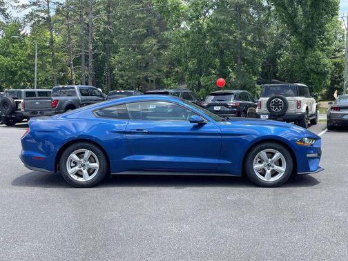 LIGHTNING BLUE METALLIC 2018 Ford Mustang EcoBoost