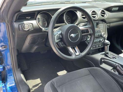 LIGHTNING BLUE METALLIC 2018 Ford Mustang EcoBoost