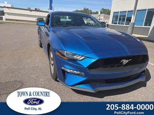 LIGHTNING BLUE METALLIC 2018 Ford Mustang EcoBoost