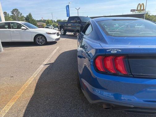 LIGHTNING BLUE METALLIC 2018 Ford Mustang EcoBoost