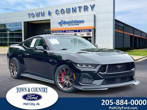 SHADOW BLACK 2024 Ford Mustang GT Premium