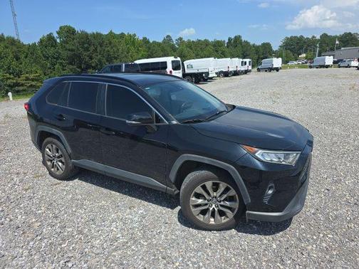 Midnight Black Metallic 2019 Toyota RAV4 XLE Premium