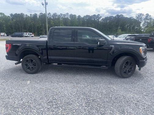 AGATE BLACK METALLIC 2022 Ford F-150 XLT