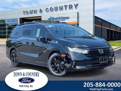 Crystal Black Pearl 2024 Honda Odyssey Sport