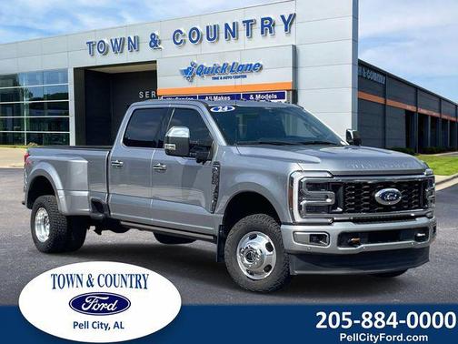 ICONIC SILVER 2024 Ford F-350 Platinum