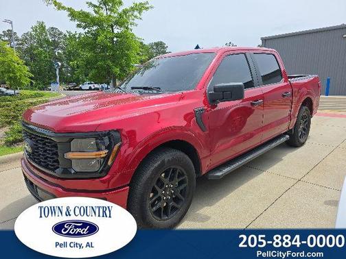 RAPID RED MET TINTED CC 2025 Ford F-150 STX