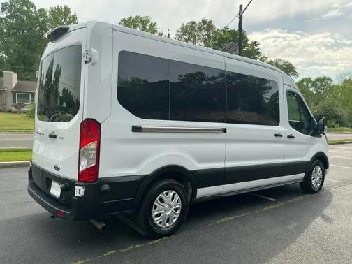 Oxford White 2024 Ford Transit-350 XLT
