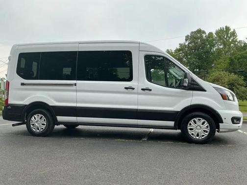 Oxford White 2024 Ford Transit-350 XLT