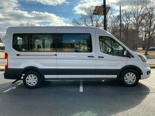 Oxford White 2024 Ford Transit-350 XLT