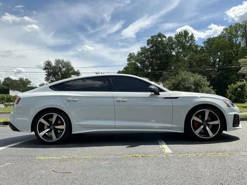 Glacier White Metallic 2023 Audi A5 Sportback 45 S Line Premium Plus