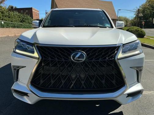 Eminent White Pearl 2020 Lexus LX 570 Three-Row