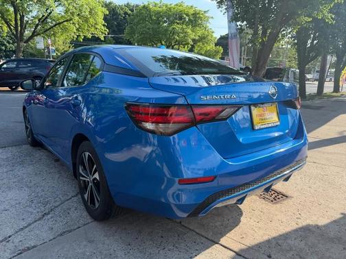 Electric Blue Metallic 2021 Nissan Sentra SV