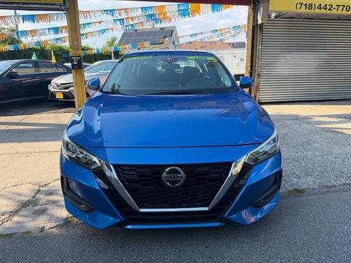 Electric Blue Metallic 2021 Nissan Sentra SV