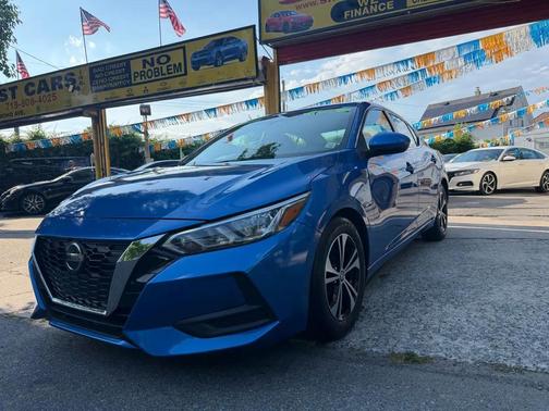 Electric Blue Metallic 2021 Nissan Sentra SV