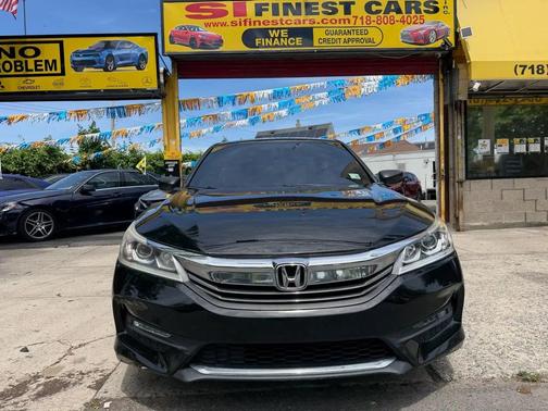 Crystal Black Pearl 2017 Honda Accord Sport