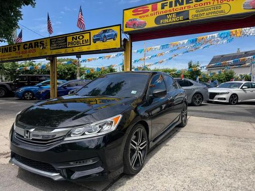 Crystal Black Pearl 2017 Honda Accord Sport