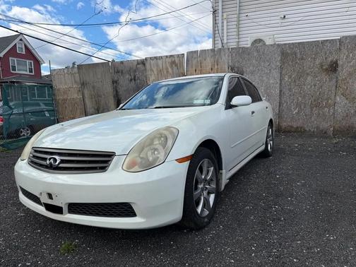 Ivory Pearl 2005 INFINITI G35x Base